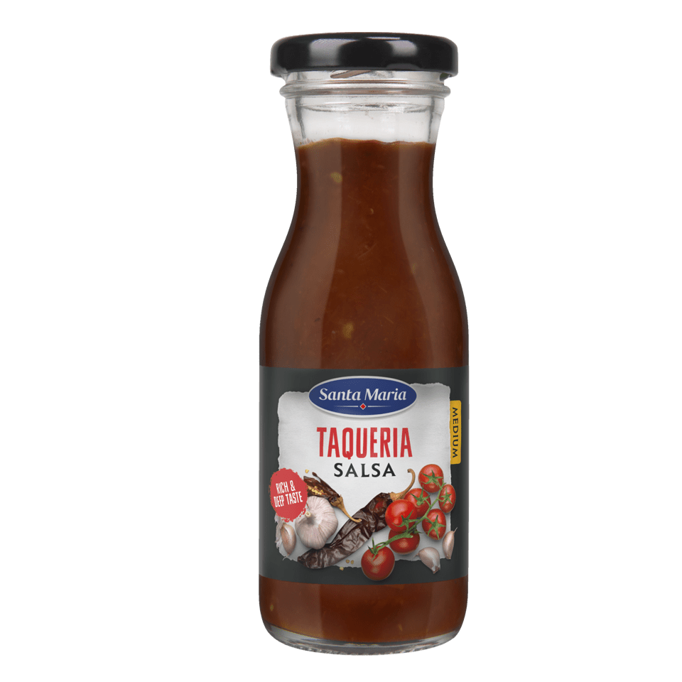 Flaske med Taqueria Salsa fra Santa Maria