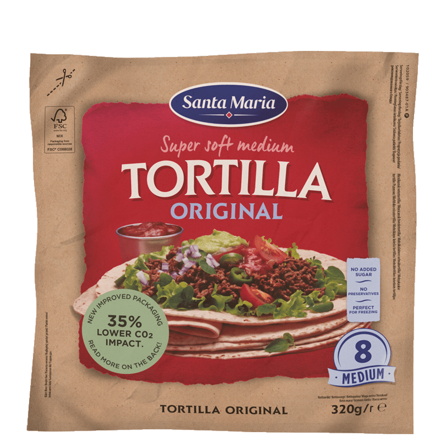 Soft Tortilla Original Medium