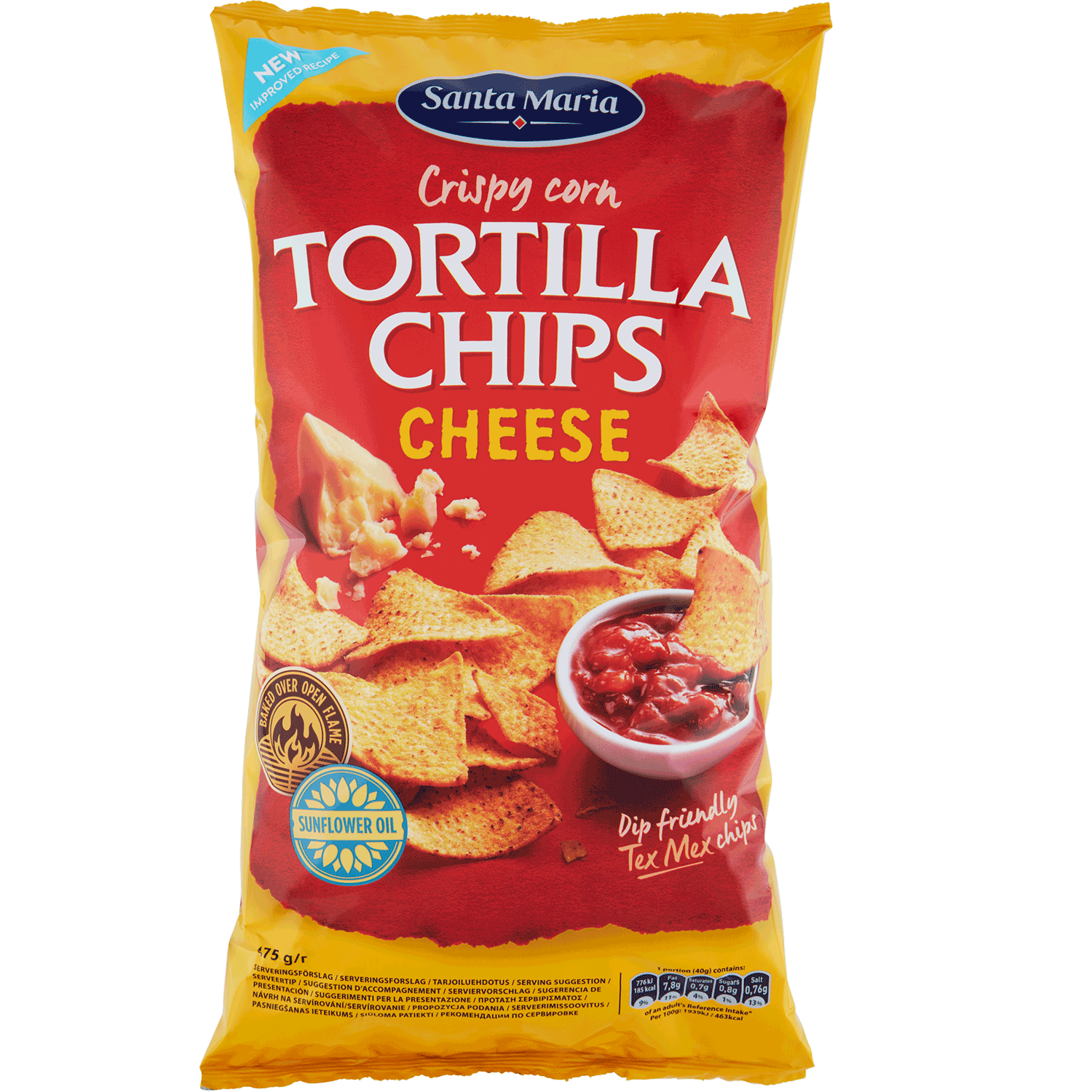 Tortilla Chips Cheese Big Pack | Santa Maria