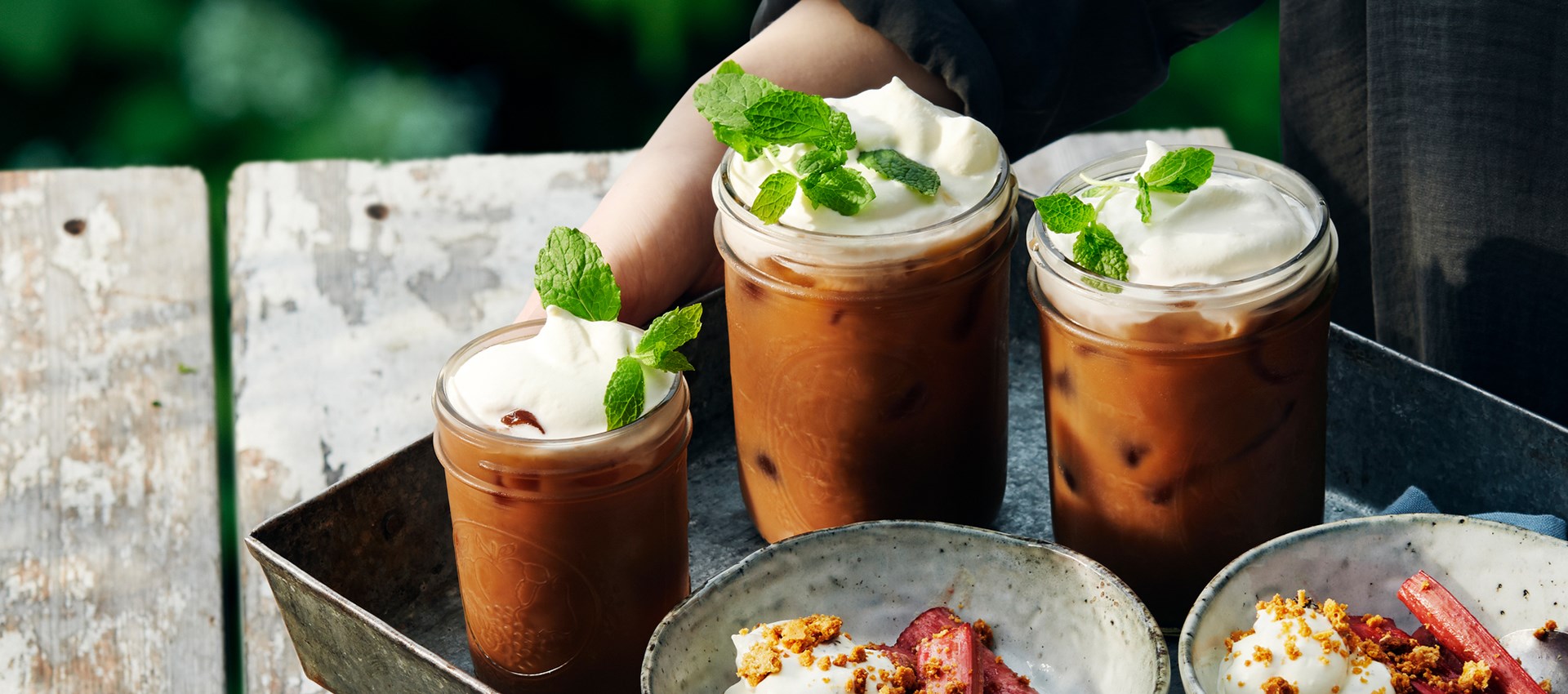 Spiced ice coffee