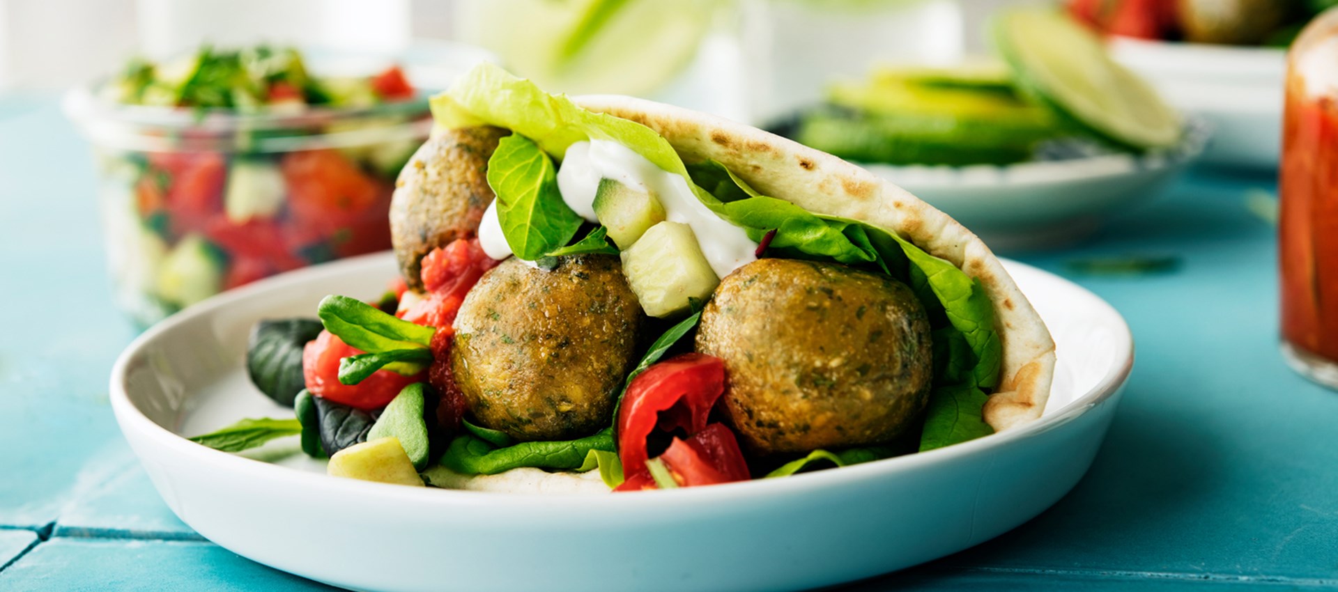 Herkulliset falafel-pyörykät