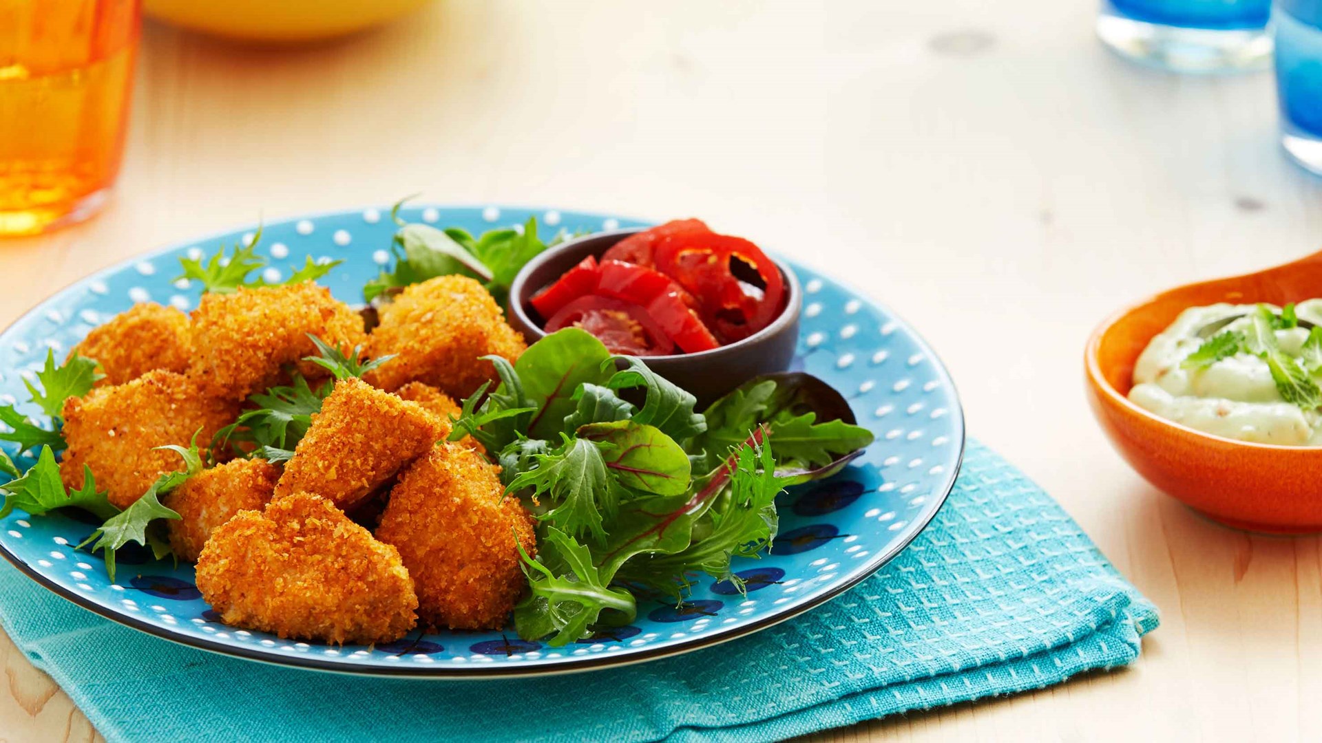 Colombian Crunchy Chicken Bites