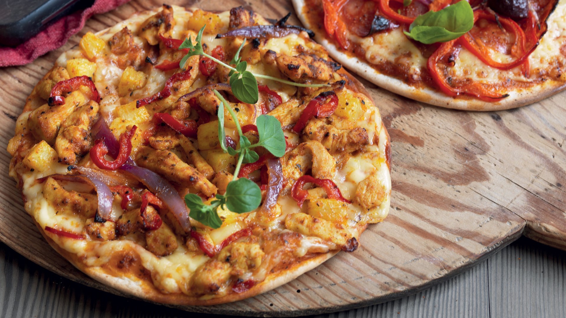 Pineapple Fajita Pizza