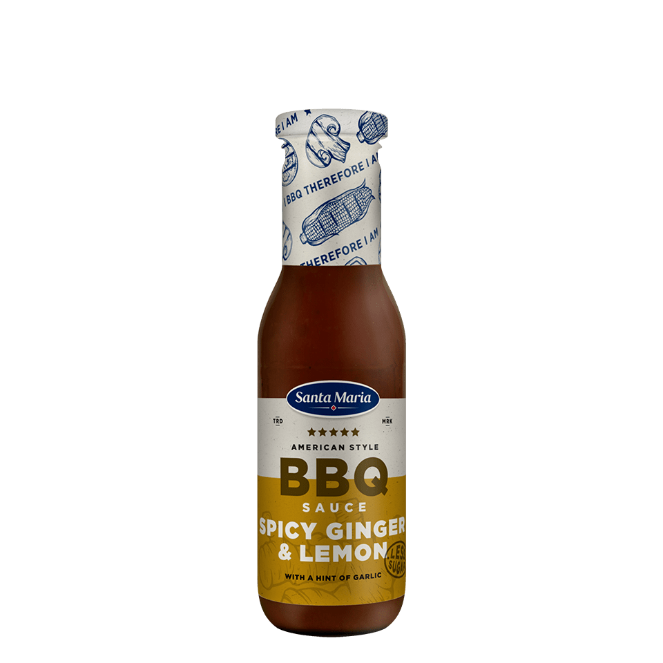 BBQ Sauce Spicy Ginger and Lem