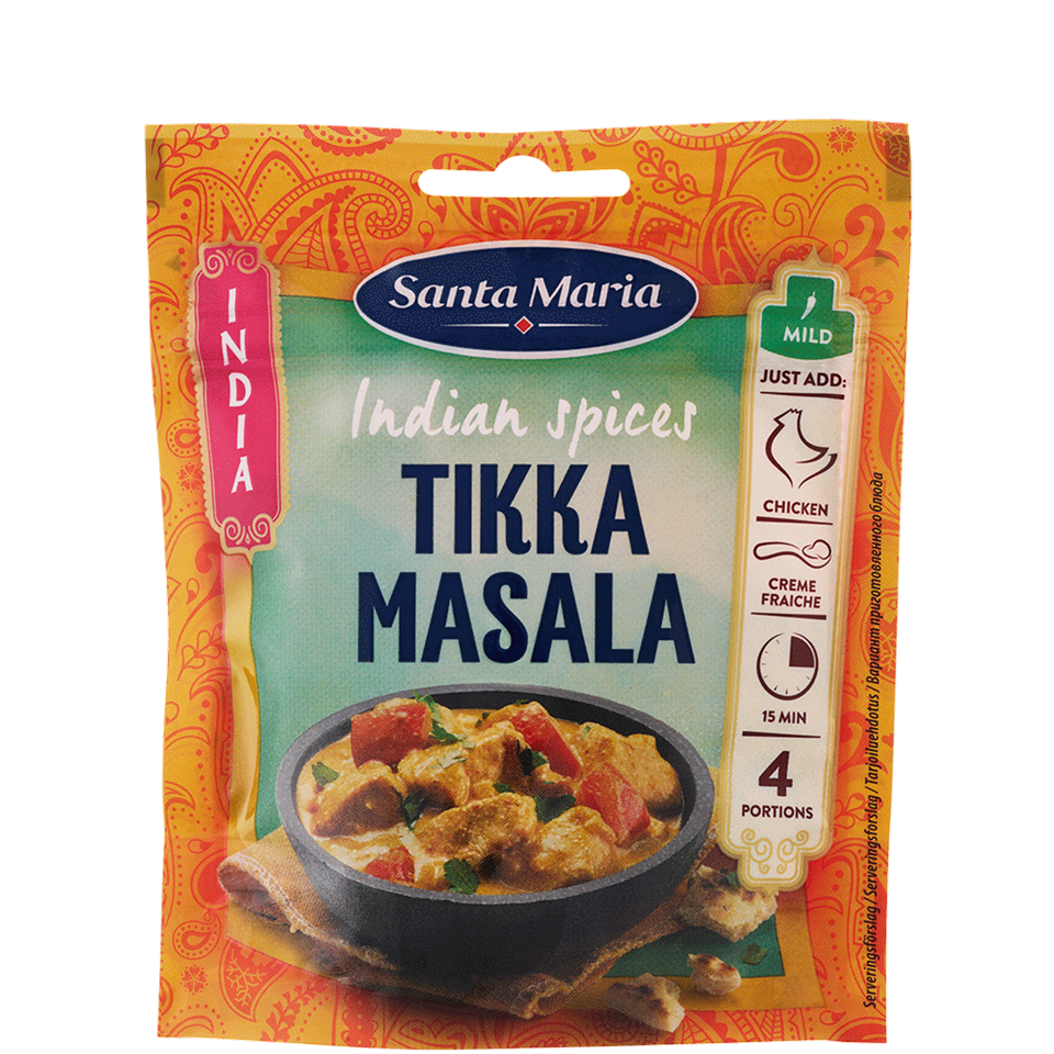 Påse med Indian Spices Tikka Masala