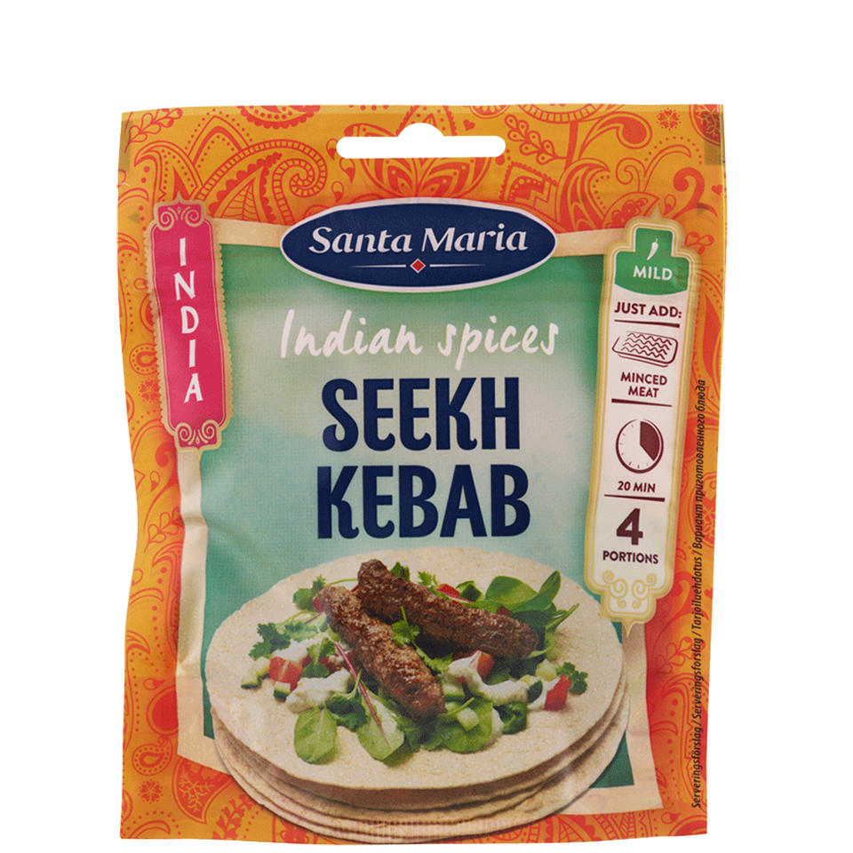 Indian Spices Seekh Kebab