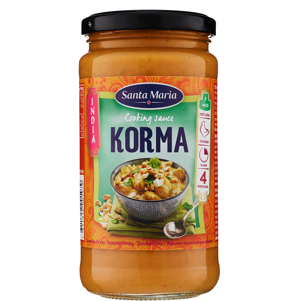 Korma Cooking Sauce