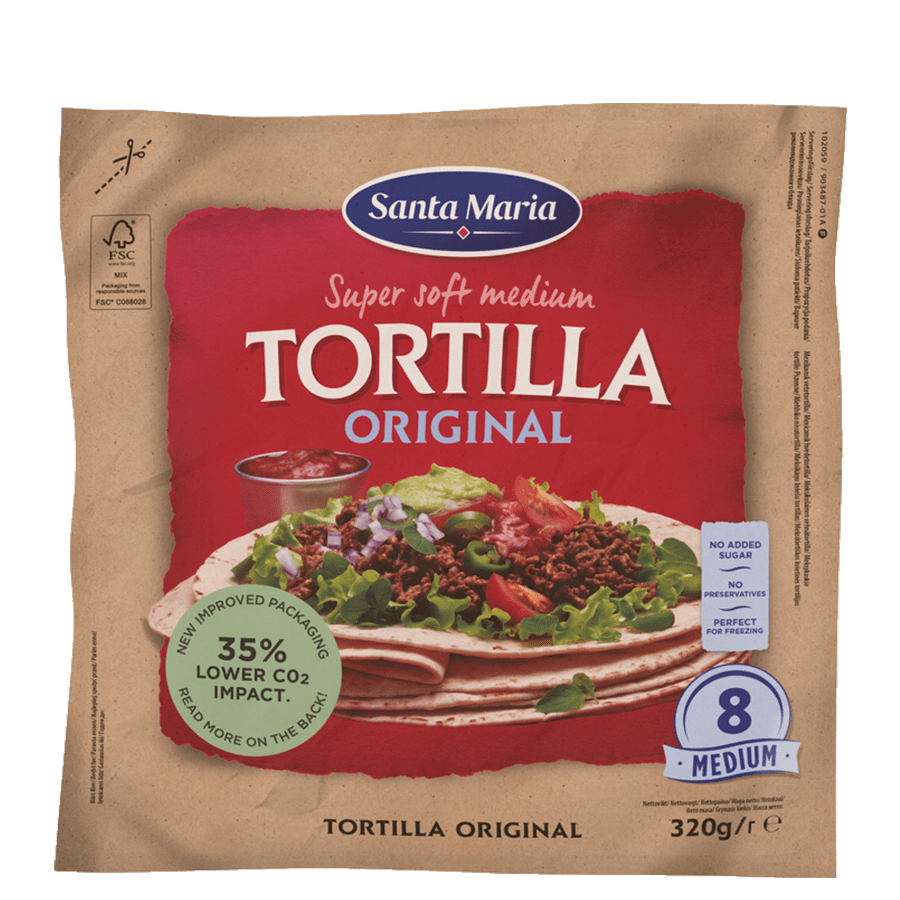 Soft Tortilla Original Medium (8-pack)