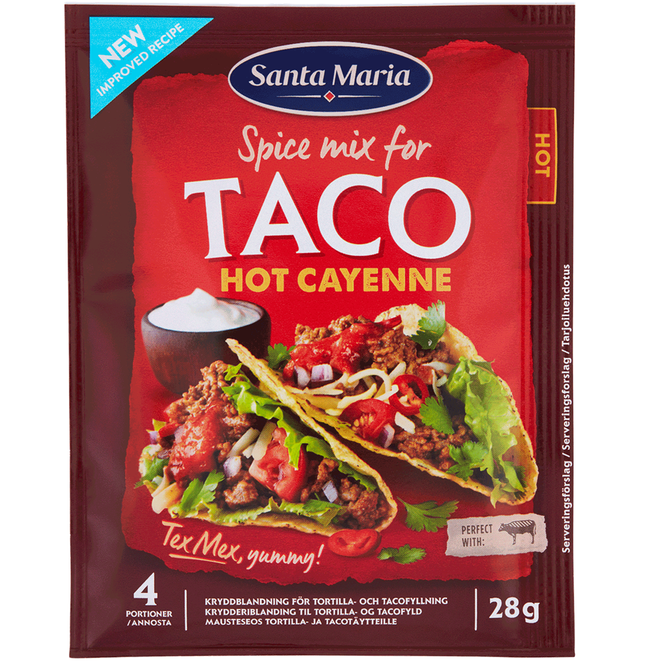 Taco Spice Mix Hot