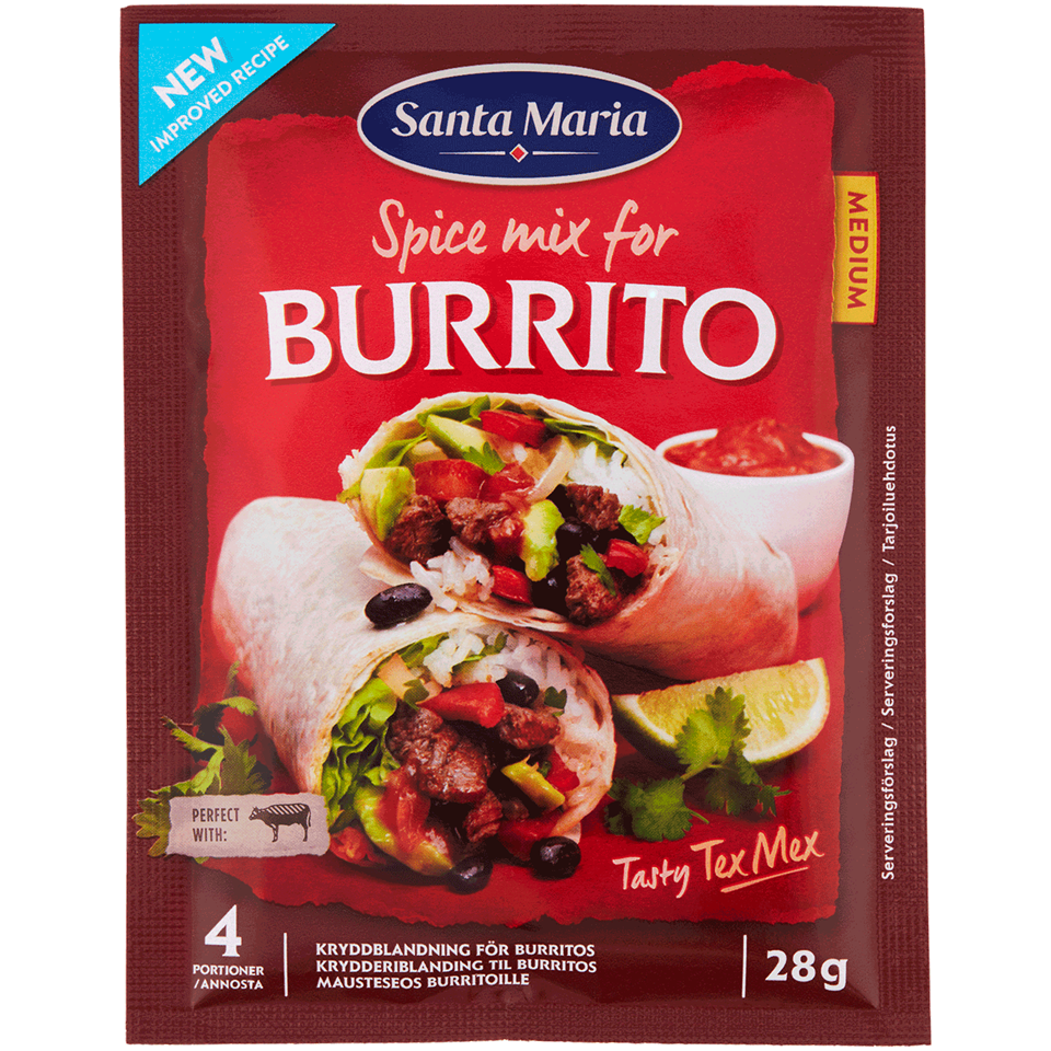 Burrito maitseainesegu