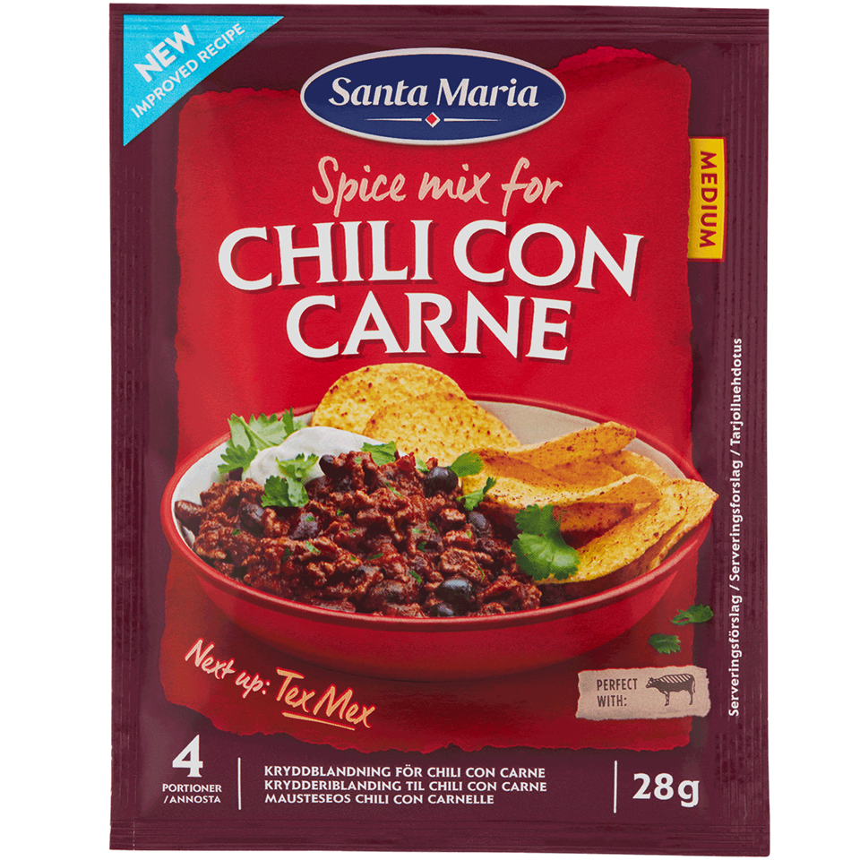 Chili con carne maitseainesegu