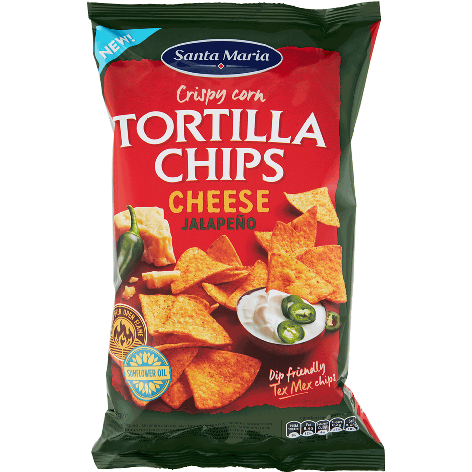 Tortilla Chips Cheese & Jalapeño