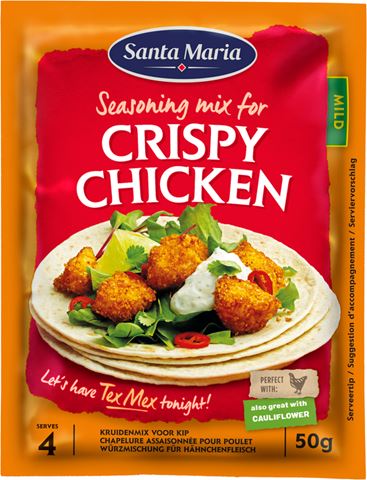 Crispy Chicken Seasoning Mix packshot