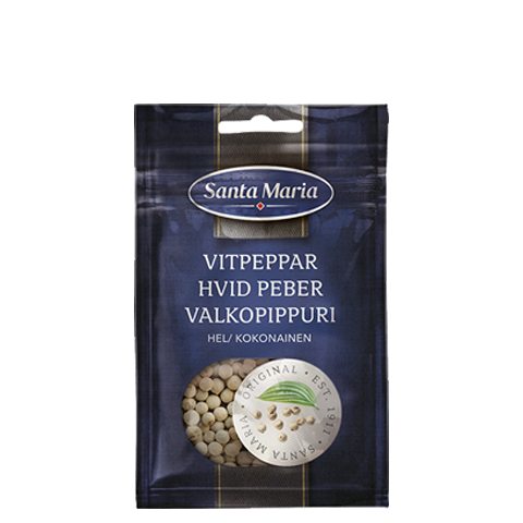 Vitpeppar hel, småpåse