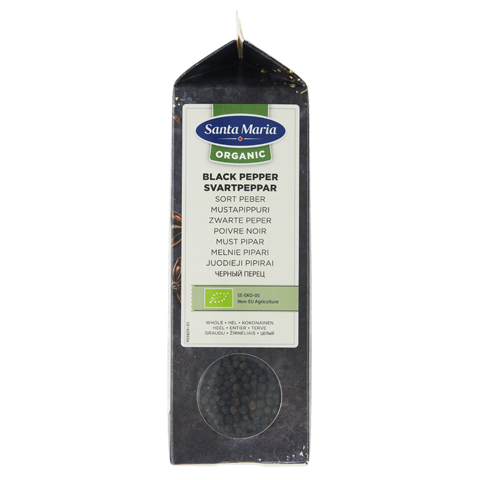 Organic Sort Pepper hel 450 g