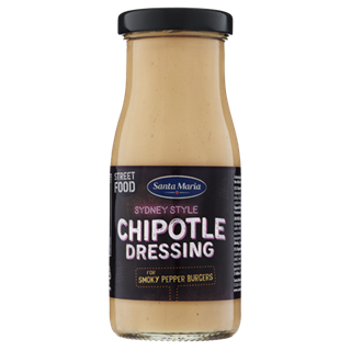 Flaska med Chipotledressing