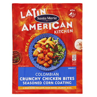 Colombian Crunchy Chicken Bites Seasoned Corn Coating 