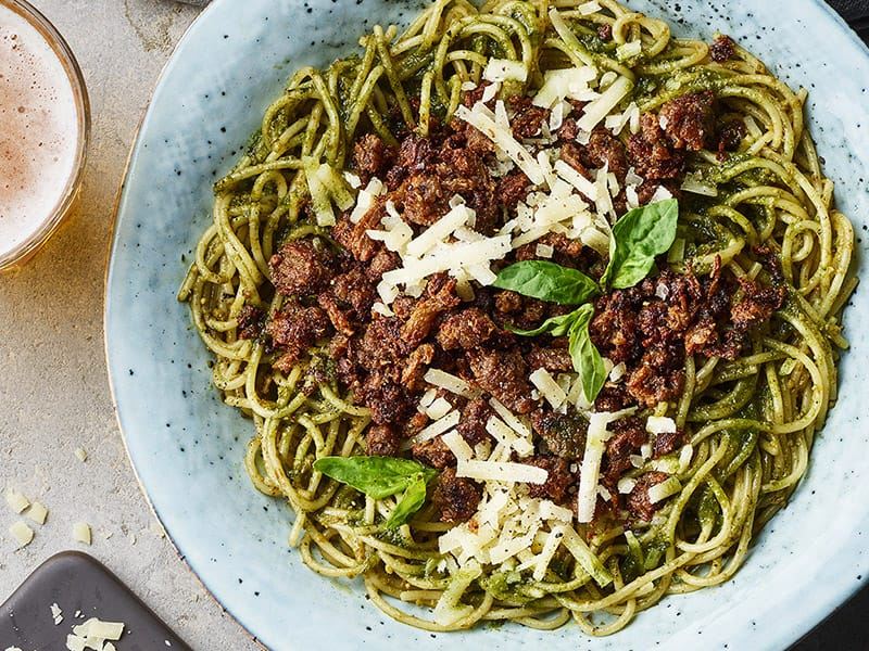 Pasta med Pulled Oats