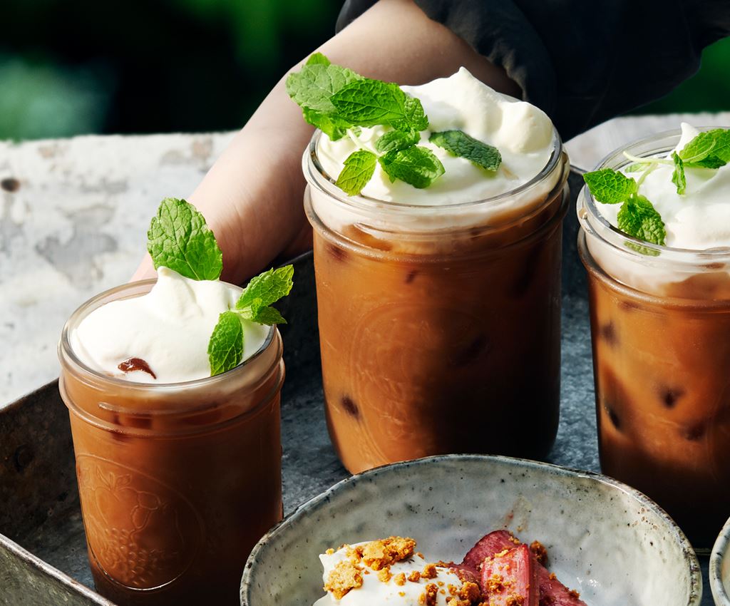 Spiced ice coffee