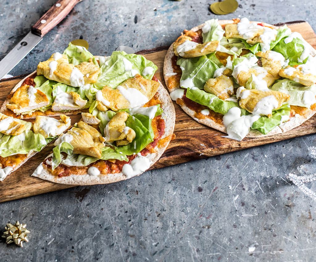 Tostadas mit Chicken