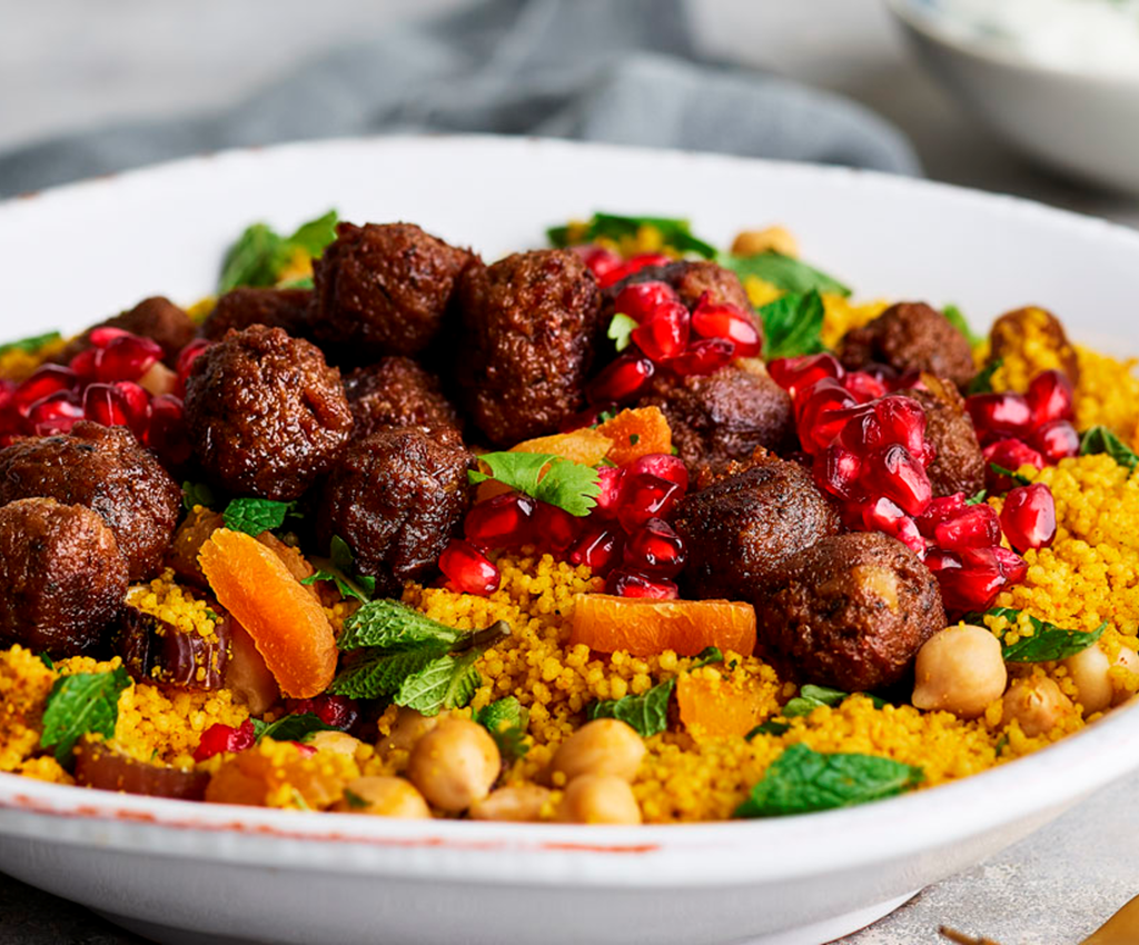 Varm Nordafrikansk Couscous-salat