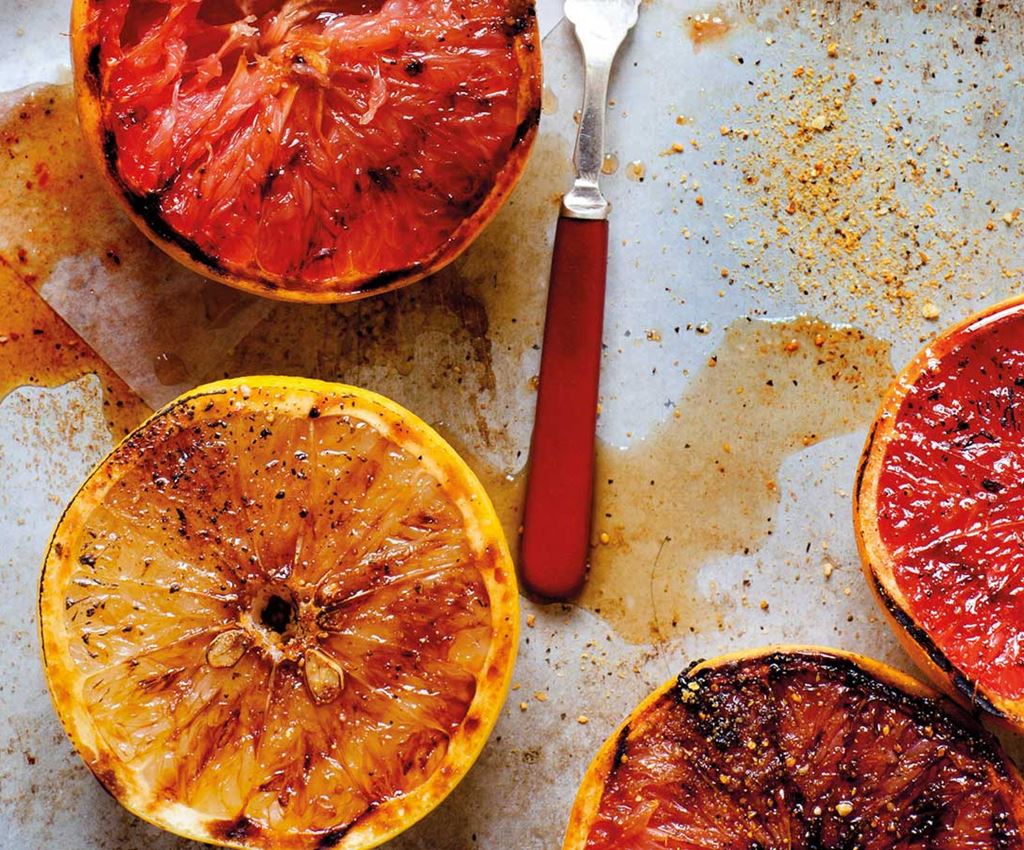 grilled grapefruit