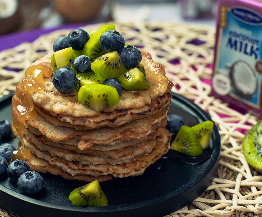 Kokosriekstu pankūkas