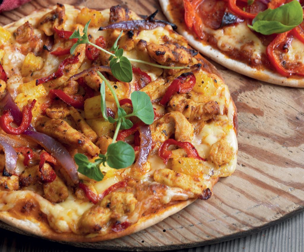 Pineapple Fajita Pizza