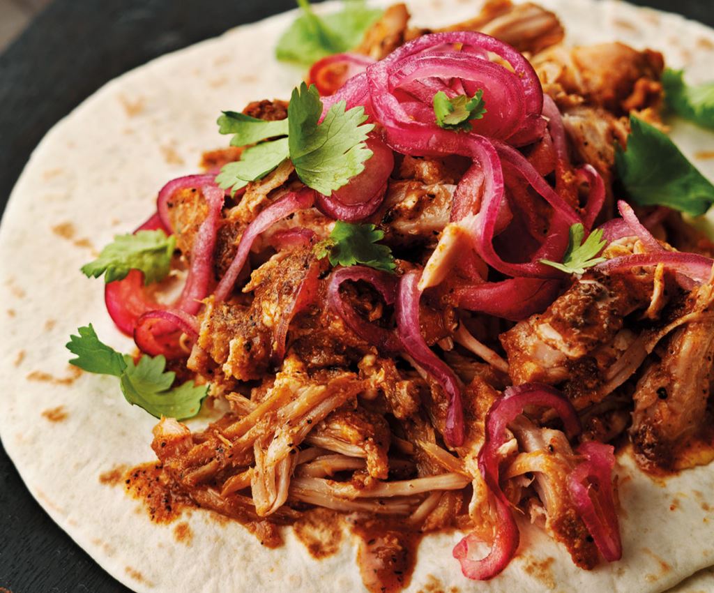 Pulled Pork Tortilla's