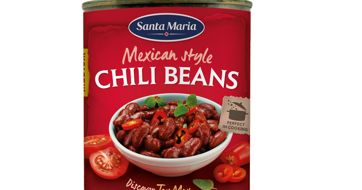 Mexican Chili Beans Product van Santa Maria